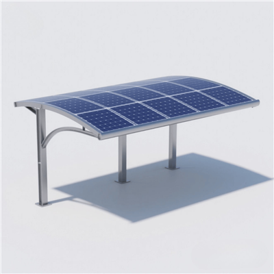 ໂຄງສ້າງລະດັບສຸລິຍະຮູບ carport ເຫຼັກ & ລະບົບການຕິດຕັ້ງ